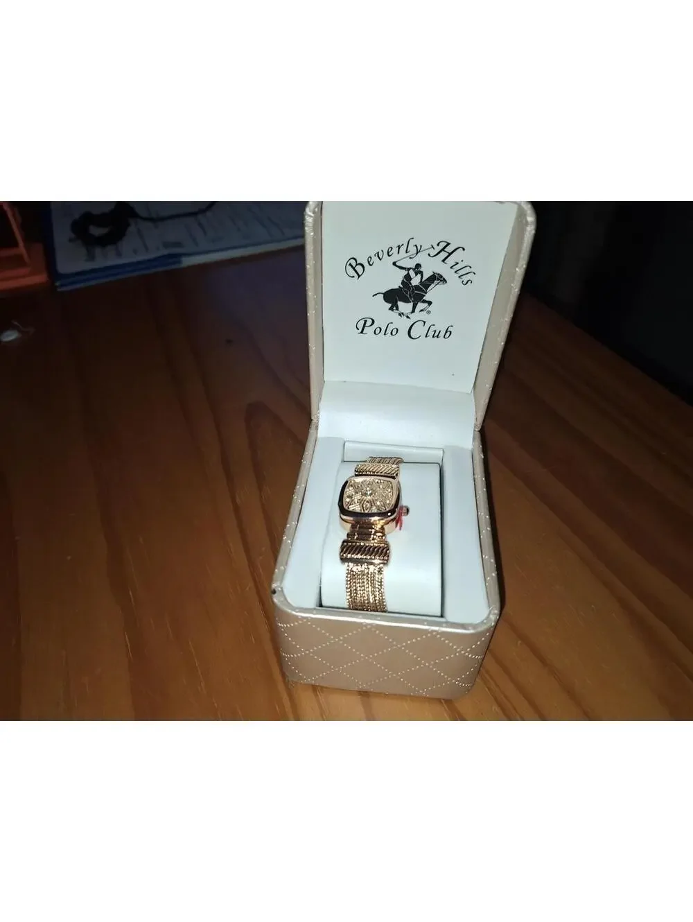 NEW Beverly Hills Rose Gold Womens Limited Edition Watch Wrist Bracelet STUNNING - Picture 7 of 11